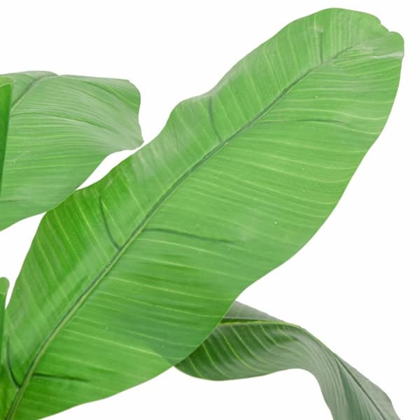 Konstväxt bananträd 9 blad 120 cm grön