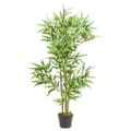 Miniatyrbild 1 av 2: Konstväxt bambu 552 blad 120 cm grön