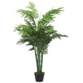 Miniatyrbild 1 av 2: Konstväxt palm 28 blad 120 cm grön