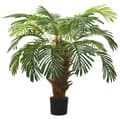 Miniatyrbild 1 av 2: Konstväxt kottepalm med kruka 90 cm grön