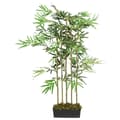 Miniatyrbild 2 av 2: Konstväxt bambu 730 blad 120 cm grön