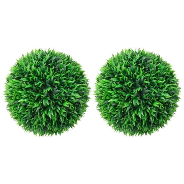 Konstgjorda buxbombollar 2 st 47 cm