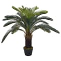Miniatyrbild 1 av 2: Konstväxt Cycas med kruka 90 cm grön