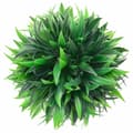 Miniatyrbild 2 av 2: Plastkulor av buxbom med LED-lampor 4 st gröna 15 cm