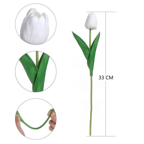 Konstgjord blomma-växt - torkad blomma Anaoo