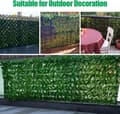 Pikkukuva 4 / 8: Moorle Privacy Screen Muratti, Keinotekoinen Yksityisyysaita, - 0,5/1x3 m, Yksityisyyden suoja, Ulkona, Äänieristys