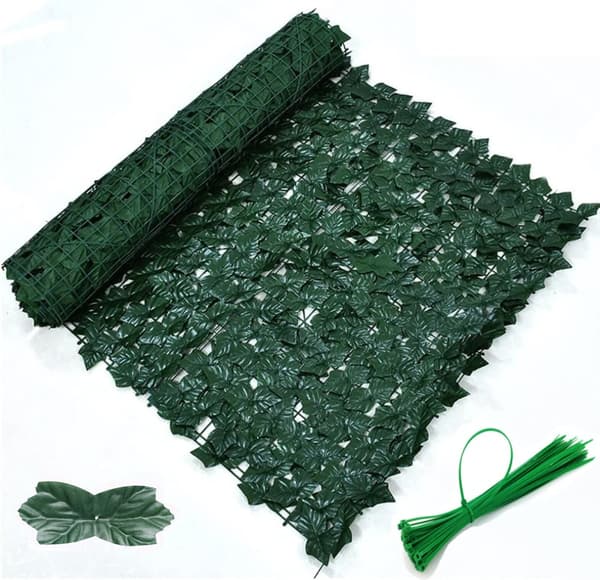 Moorle Privacy Screen Muratti, Keinotekoinen Yksityisyysaita, - 0,5/1x3 m, Yksityisyyden suoja, Ulkona, Äänieristys