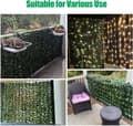 Miniatyrbillede 6 af 7: Lollanda Privacy Screen Ivy/Artificial Privacy Fence - 0.5/1x3 m, Udendørs Privacy Protection, Lydisolering