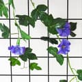 Miniatyrbillede 4 af 7: Lollanda 2-pak Kunstige Hængeplanter 90 cm, Kunstig vedbend - Realistiske Blomsterranker, UV-resistent
