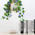 Miniatyrbillede 6 af 7: Lollanda 2-pak Kunstige Hængeplanter 90 cm, Kunstig vedbend - Realistiske Blomsterranker, UV-resistent