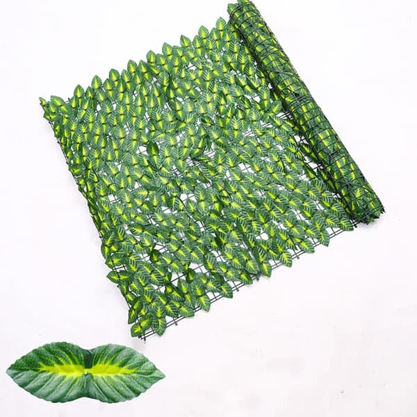 Lollanda keinotekoinen muratti yksityisyysseinä 50/100x300 cm, ulkona tuulensuoja puutarha-aita - UV-kestävä