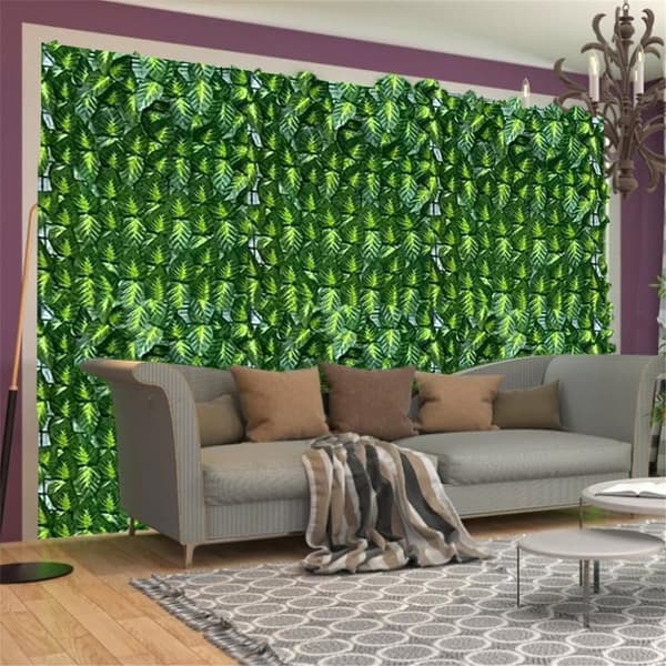 Lollanda keinotekoinen muratti yksityisyysseinä 50/100x300 cm, ulkona tuulensuoja puutarha-aita - UV-kestävä