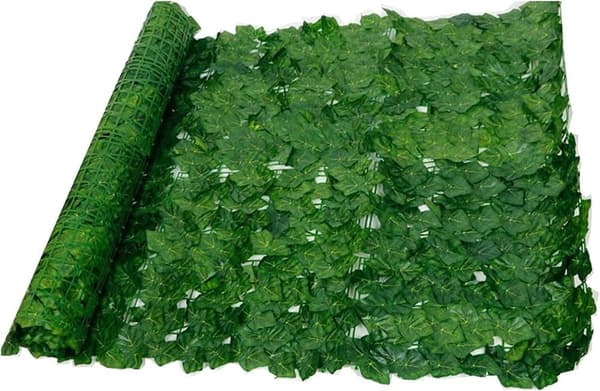 Lollanda keinotekoinen muratti yksityisyysseinä 50/100x300 cm, ulkona tuulensuoja puutarha-aita - UV-kestävä
