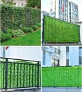 Pikkukuva 6 / 6: Lollanda keinotekoinen muratti yksityisyysseinä 50/100x300 cm, ulkona tuulensuoja puutarha-aita - UV-kestävä