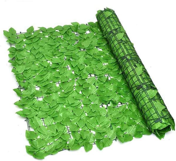 Lollanda keinotekoinen muratti yksityisyysseinä 50/100x300 cm, ulkona tuulensuoja puutarha-aita - UV-kestävä