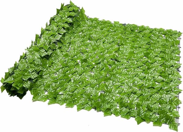 Lollanda keinotekoinen muratti yksityisyysseinä 50/100x300 cm, ulkona tuulensuoja puutarha-aita - UV-kestävä SZ5-0.5×3M