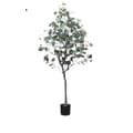 Miniatyrbild 1 av 2: Konstgjord Eukalyptus Träd, 329 Löv, PE Material,120 cm