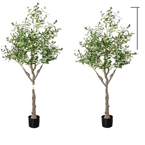 Tekoöljypuu, säädettävät oksat, esikootut ruukut,150 cm (59,05 tuumaa)