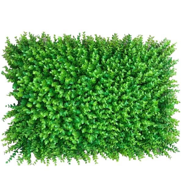 Kunstige Buxus Hækkepaneler, Realistisk Grønne, Nem Installation,grøn