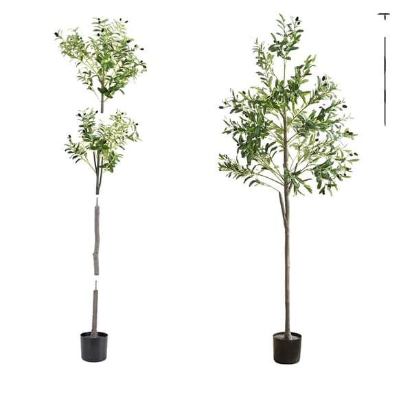 Tekokivipuu, Elävän näköinen muotoilu, Helppo hoito,180 cm (70,86 tuumaa)