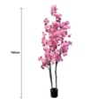 Miniatyrbillede 2 af 2: Kunstig Kirsebærblomsttræ, Gulvplacering, Egnet til Udendørs Brug,180cm