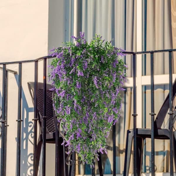 Lollanda Kunstige VedHæng Blomster 2-pak, Vedbend Guirlande, Kunstige Blomsterguirlander - DIY Hængende Planter, 70 cm