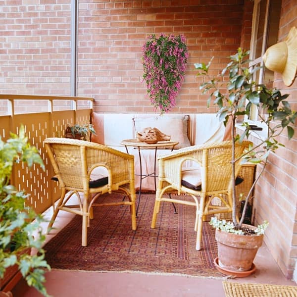 Moorle 2-pak kunstige lavendel vinstokke, kunstige blomsterguirlander - guirlande vedhæng dekoration til indendørs / udendørs, 70 cm