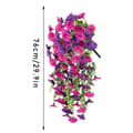 Miniatyrbillede 5 af 6: Moorle 4-pak Hængende Morgenfrue, Kunstige Vedhæng Blomster - Home Decor, 76 cm