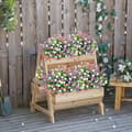 Miniatyrbild 7 av 11: Lollanda Konstgjorda Eukalyptusblommor 6 Buntar, 32 cm, UV-beständiga, Böjbara för Inomhus- och Utomhusdekoration