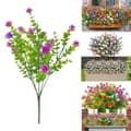 Miniatyrbild 1 av 11: Lollanda Konstgjorda Eukalyptusblommor 6 Buntar, 32 cm, UV-beständiga, Böjbara för Inomhus- och Utomhusdekoration