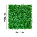 Miniatyrbillede 2 af 2: Buxus Hæk Vægpanel, Sammenkoblingsforbindelser, Indendørs/Udendørs Dekoration,48 STK, 10x10 tommer 25x25 cm