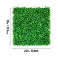 Pikkukuva 2 / 2: Buxus-aita seinäpaneeli, lukittavat liittimet, sisä- ja ulkokoristeet,20x20 tuumaa 50x50 cm, 24 KPL