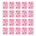 Miniatyrbild 1 av 2: Blomväggspaneler, 20 stycken, Realistisk design, Inomhus/Utebruk,rosa