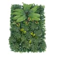 Miniatyrbillede 1 af 2: Kunstig Grøn Væg, 6 Stk, 60*40 cm, Realistisk Bladdesign,grøn