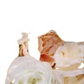 Miniatyrbillede 1 af 2: Kunstig Blomster Vægpanel, 6 Stk. Falsk Blomster Baggrund, Silke Rose, 60*40 cm,Champagne, 60x40cm