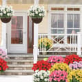 Miniatyrbillede 7 af 7: OBOSOE 24-pak kunstige pelargonier, UV-resistente falske blomster udendørs planter indretning