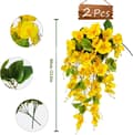 Miniatyrbild 3 av 11: Lollanda 2-pack Konstgjorda hängväxter med UV-skydd – äppelblomsrankor för utomhus och inomhus dekoration, balkong och trädgård