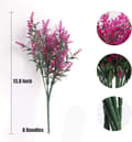 Miniatyrbillede 2 af 7: OBOSOE 20-pak kunstige blomster udendørs UV-resistente – kunstige planter og plastplanter til haveindretning