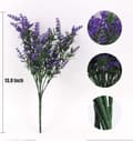 Miniatyrbillede 2 af 7: OBOSOE 20-pak kunstige blomster udendørs UV-resistente – kunstige planter og plastplanter til haveindretning