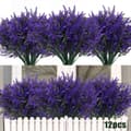 Miniatyrbillede 1 af 5: OBOSOE 20-pak kunstige blomster udendørs UV-resistente – kunstige planter og plastplanter til haveindretning
