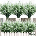 Miniatyrbillede 1 af 9: OBOSOE 20-pak kunstige blomster udendørs UV-resistente – kunstige planter og plastplanter til haveindretning
