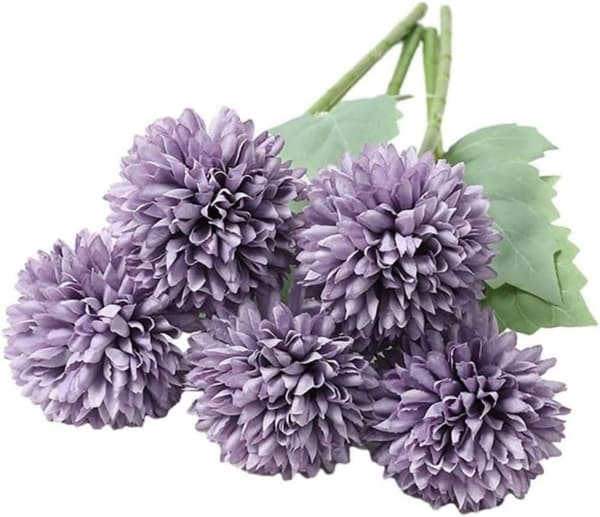 Lollanda 12-pak kunstige hortensiaer – realistiske blomsterbuketter til hjem, have og festdekoration