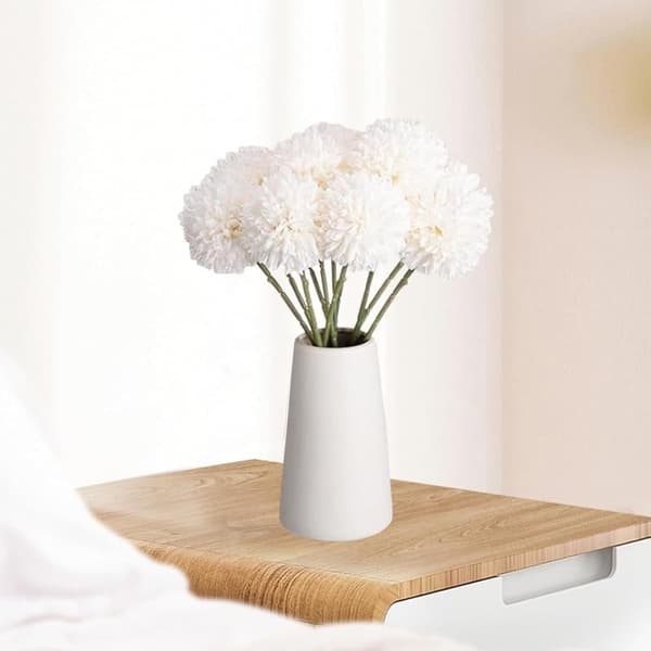Lollanda 12-pak kunstige hortensiaer – realistiske blomsterbuketter til hjem, have og festdekoration