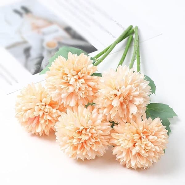 Lollanda 12-pak kunstige hortensiaer – realistiske blomsterbuketter til hjem, have og festdekoration