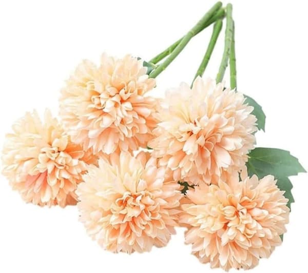 Lollanda 12-pak kunstige hortensiaer – realistiske blomsterbuketter til hjem, have og festdekoration