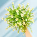 Miniatyrbillede 6 af 7: Lollanda kunstige blomster 6 stk, kunstige blomster – vejrbestandige, formbare, dekoration - naturtro blomster til have- og boligindretning