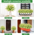 Miniatyrbillede 7 af 7: Lollanda kunstige blomster 6 stk, kunstige blomster – vejrbestandige, formbare, dekoration - naturtro blomster til have- og boligindretning