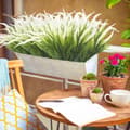 Miniatyrbillede 5 af 7: OBOSOE 10 bundter kunstige blomster med græs kunstige blomster til have og vindueskasse