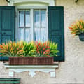 Miniatyrbillede 4 af 6: OBOSOE 16 stk kunstige blomster og kunstige planter UV-resistente til have- og vinduesdekoration
