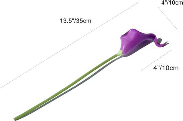 OBOSOE 20 stængler kunstige calla liljer falske blomster til bryllupsbuket og boligindretning